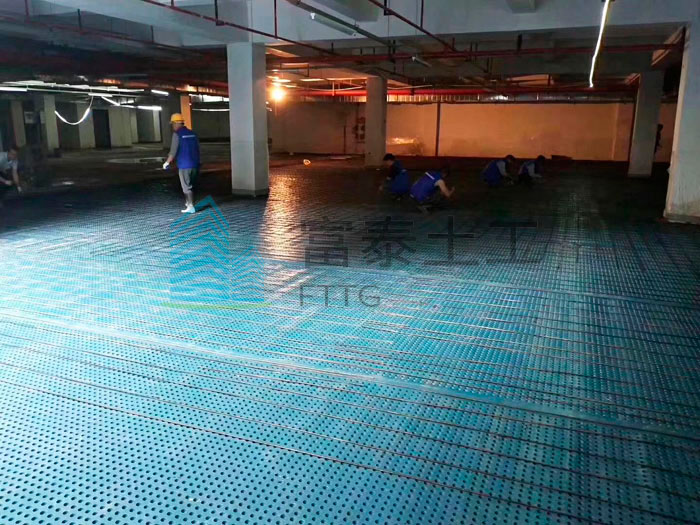 石家莊車(chē)庫(kù)底板濾水板工地